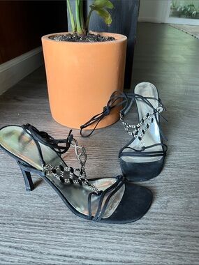 Stuart Weitzman lace up heels